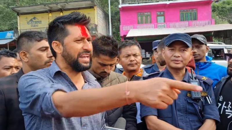 Complaint filed against Rabi Lamichhane with Immigration and Nepal Police